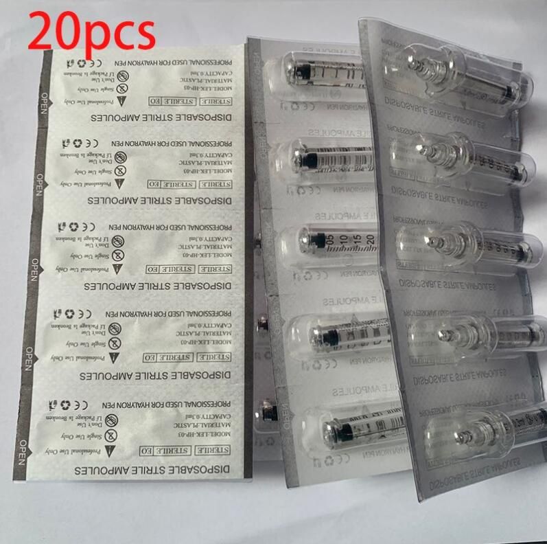 20PCS 0.3ml أمبولة