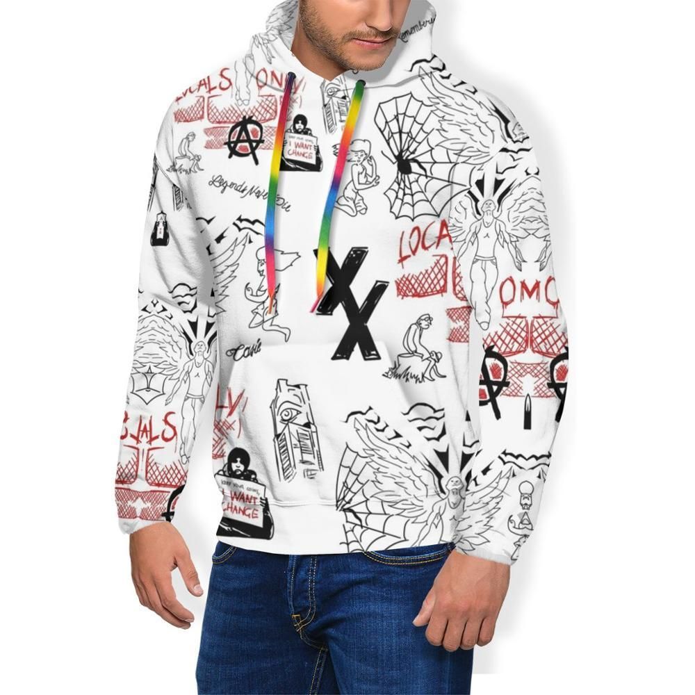 Acquista Machine Gun Kelly Hoodie Machine Gun Guny Kelly Tattoos Felpe Con  Cappuccio Popolare Pullover Allentato Con Cappuccio Inverno Lunghe Con  Cappuccio W1227 A 48,25 € Dal Catherine004 | It.DHgate.Com