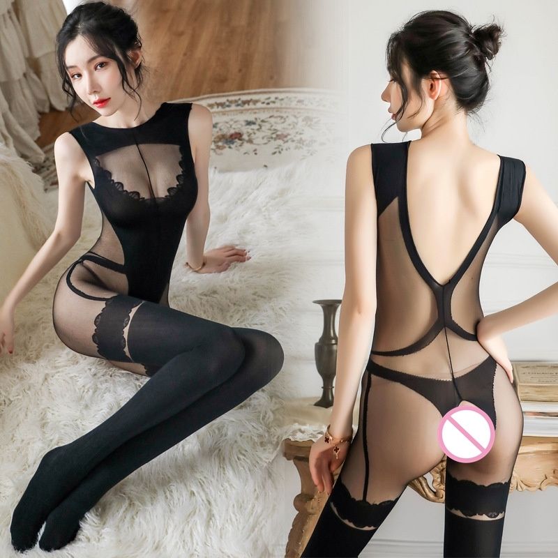Open Black Lingerie - Black Friday Open Crotch Tights Silk Transparent Bodysuit Body Stockings  Erotic Underwear Women Sexy Teddy Lingerie Porn Sex Costumes From  Storesdsy, $3.76 | DHgate.Com