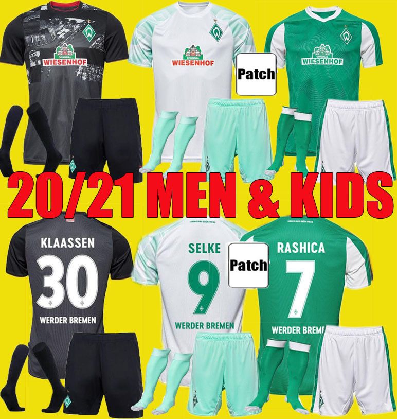 2021 Men Kids 2020 2021 Sv Werder Bremen Third Soccer Jerseys Kits 20 21 Friedl Klaassen Selke Rashica Bartels Werder Bremen Home Football Shirts From Xinying131129 13 67 Dhgate Com