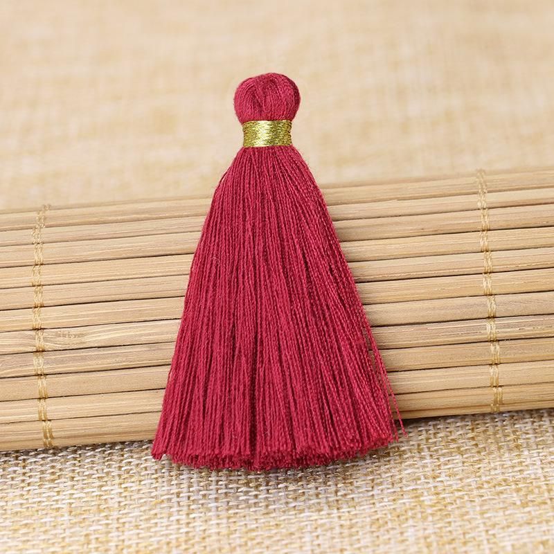 Tassel rouge profond