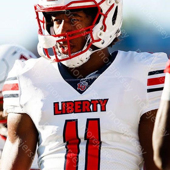 Custom Liberty Flames Football Jersey NCAA College Malik Willis Durrell