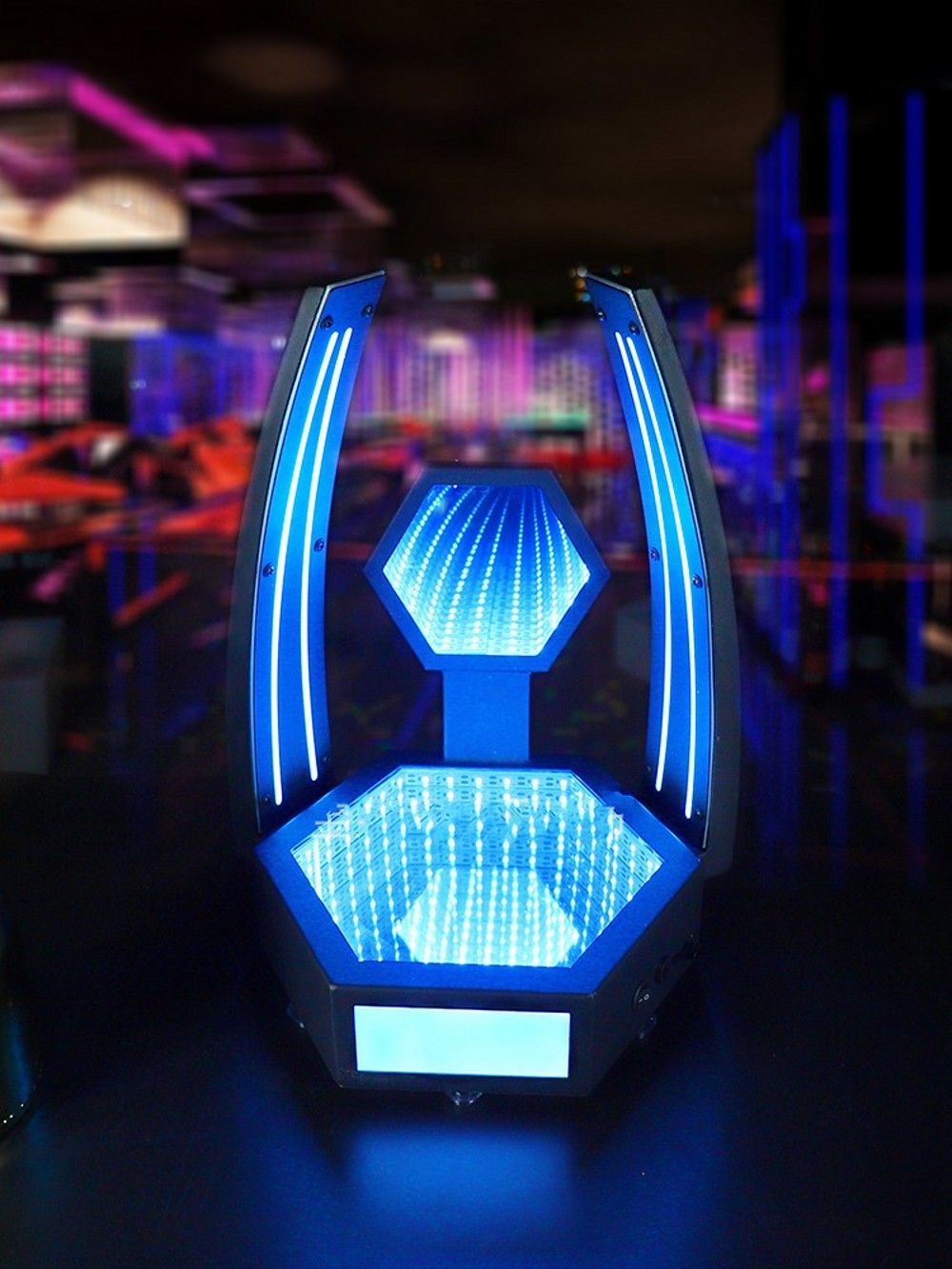 LED Ice Buckets Rechargeable Champagne Bottle Presenter Imperial Crown