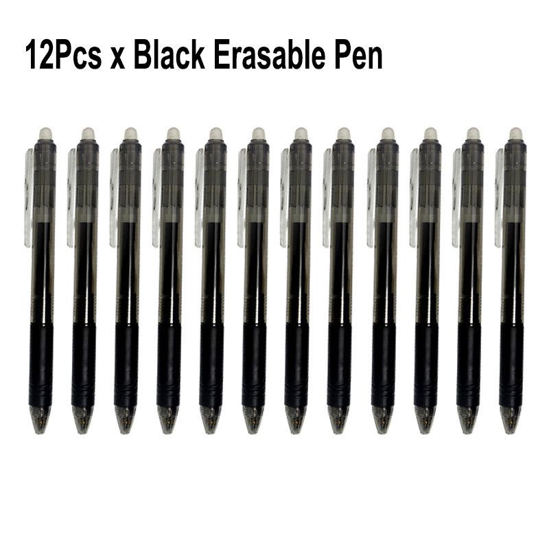 12pcs Black Pen