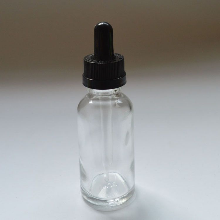 30ml Clear Mit Black Cap