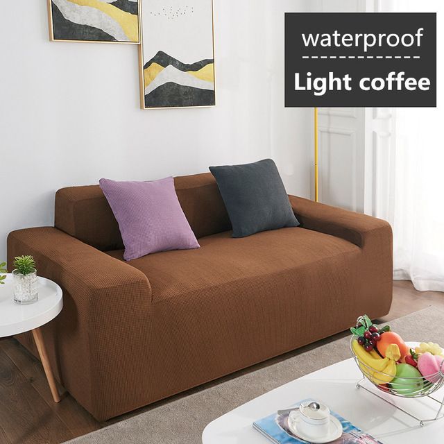 Light Coffee-1pcs pillowcover