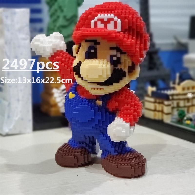 Mini Block Anime King Bowser Model Princess Peach Building Bricks Kids Toys Yoshi Auction Figures Children Christmas Gifts 2508 C0119 Mini Block Anime King Bowser Model Princess Peach Building Bricks Kids Toys Yoshi Auction Figures Children Christmas Gifts 2508 C0119