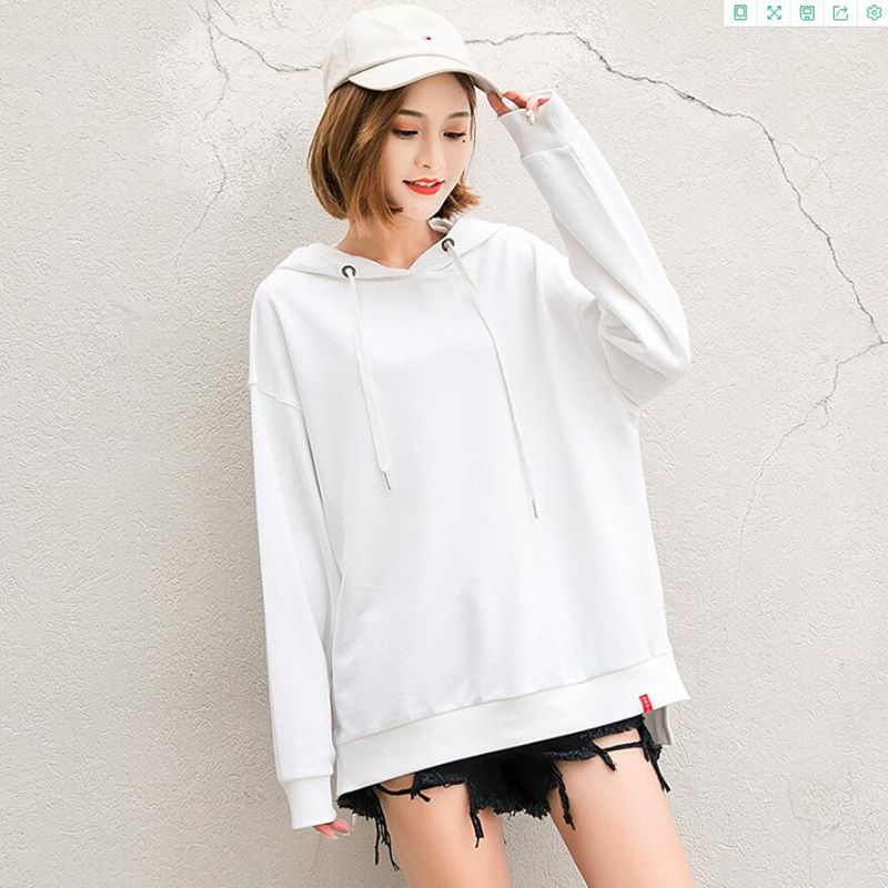 ladies white hoodies