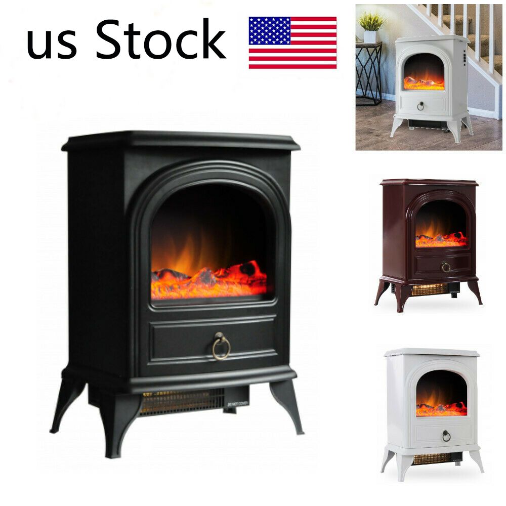 2021 Electric Stove 1500w Portable Electric Fireplace Heater With Realistic 3d Flame Space Heater Fast Heating For Living Room And Bedroom Us From Dressesgirl 119 8 Dhgate Com