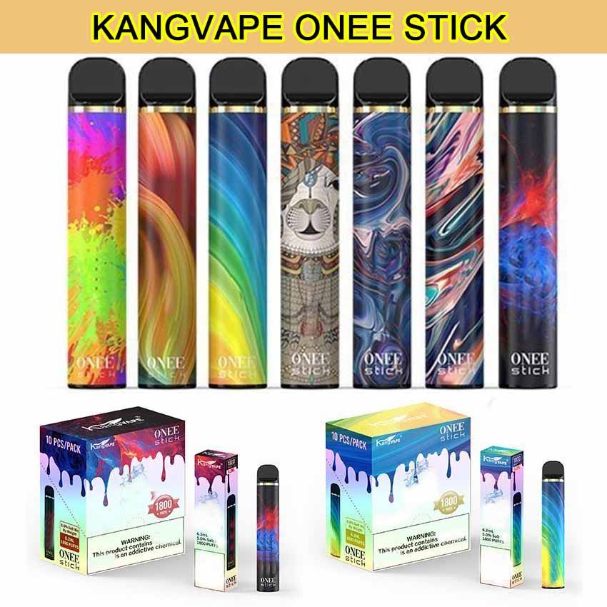 100 Authentic Kangvape Onee Stick PLUS Disposable Device Vape Pen 1800