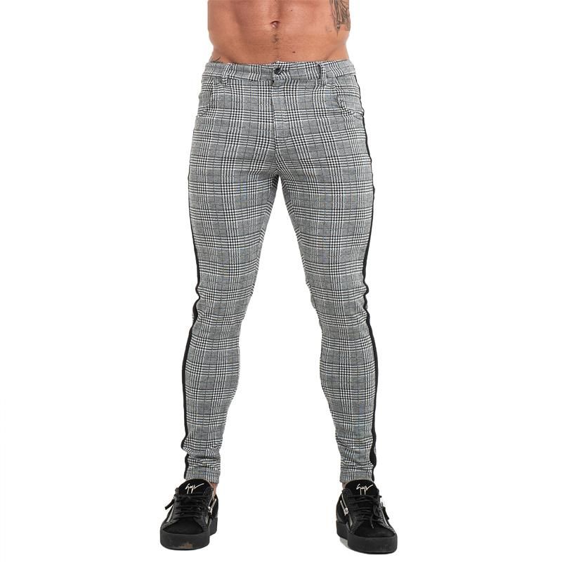 Tight sales plaid trousers
