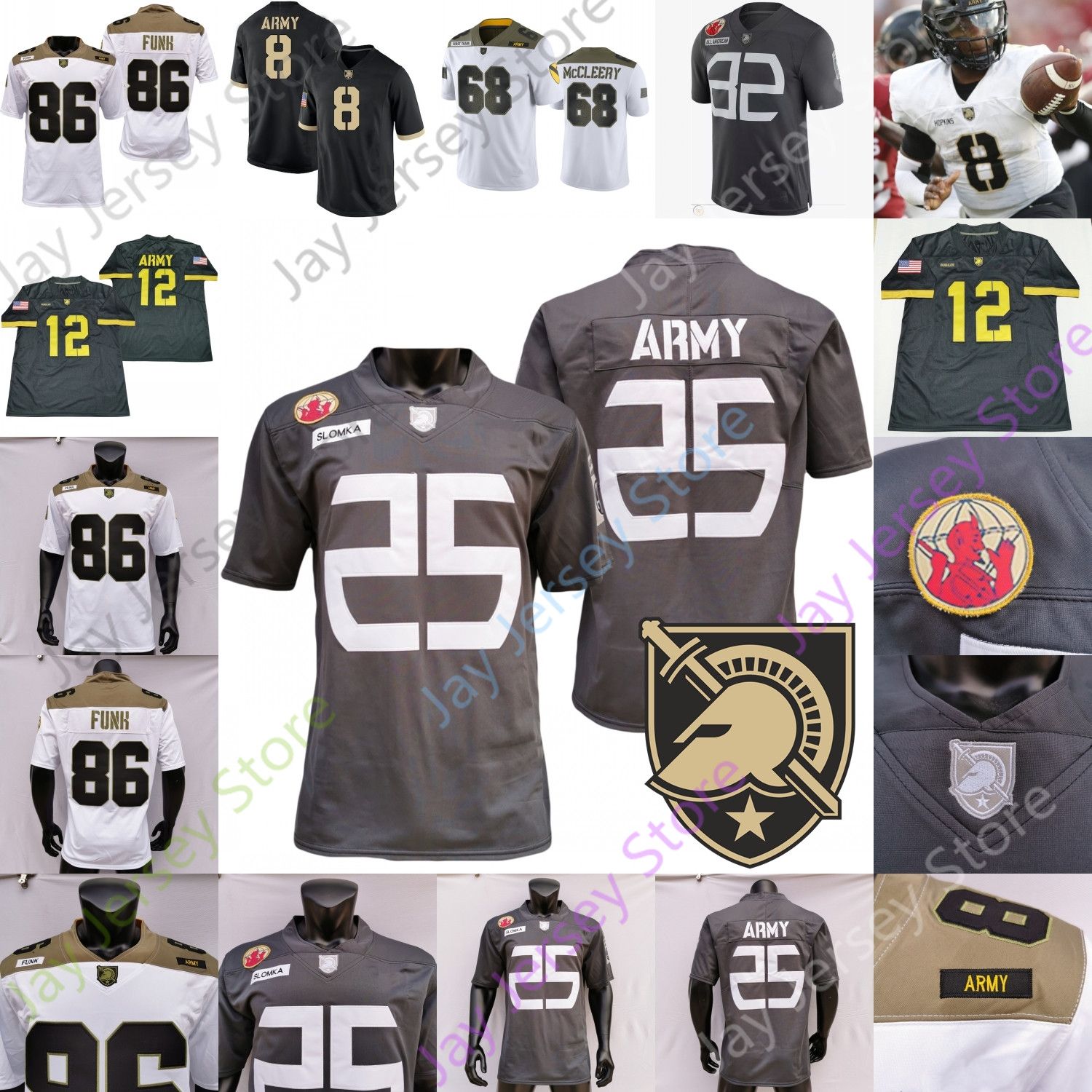 army football jersey custom