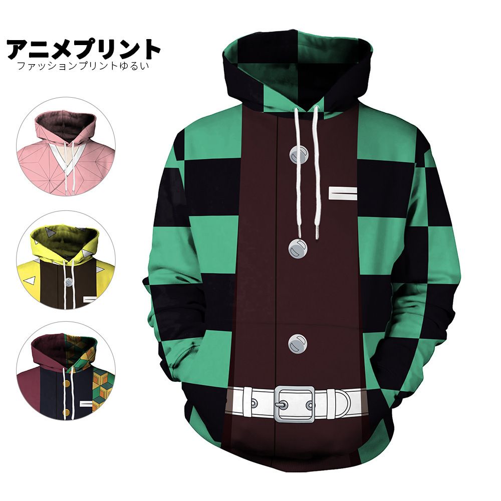 japanese ghost print hoodie