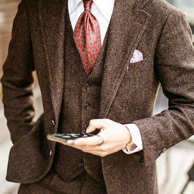 Blazer sales homme marron