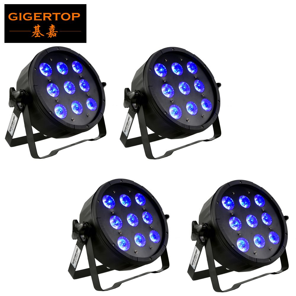 LED luces Par luces RGBWA UV 6IN1 Piso Piso LED PoR 64 LED Barra Luz