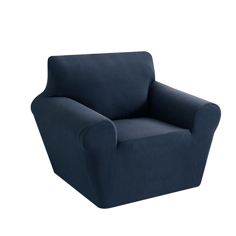 Couverture de fauteuil bleu marine-1pcs