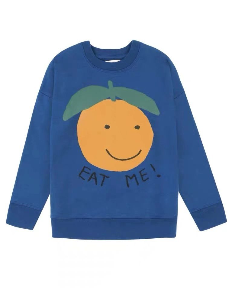 Pomarańczowy sweter