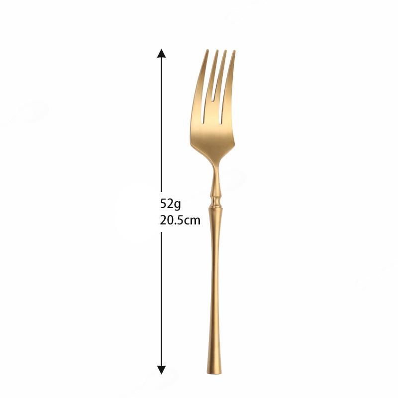 Matowy Gold Fork.