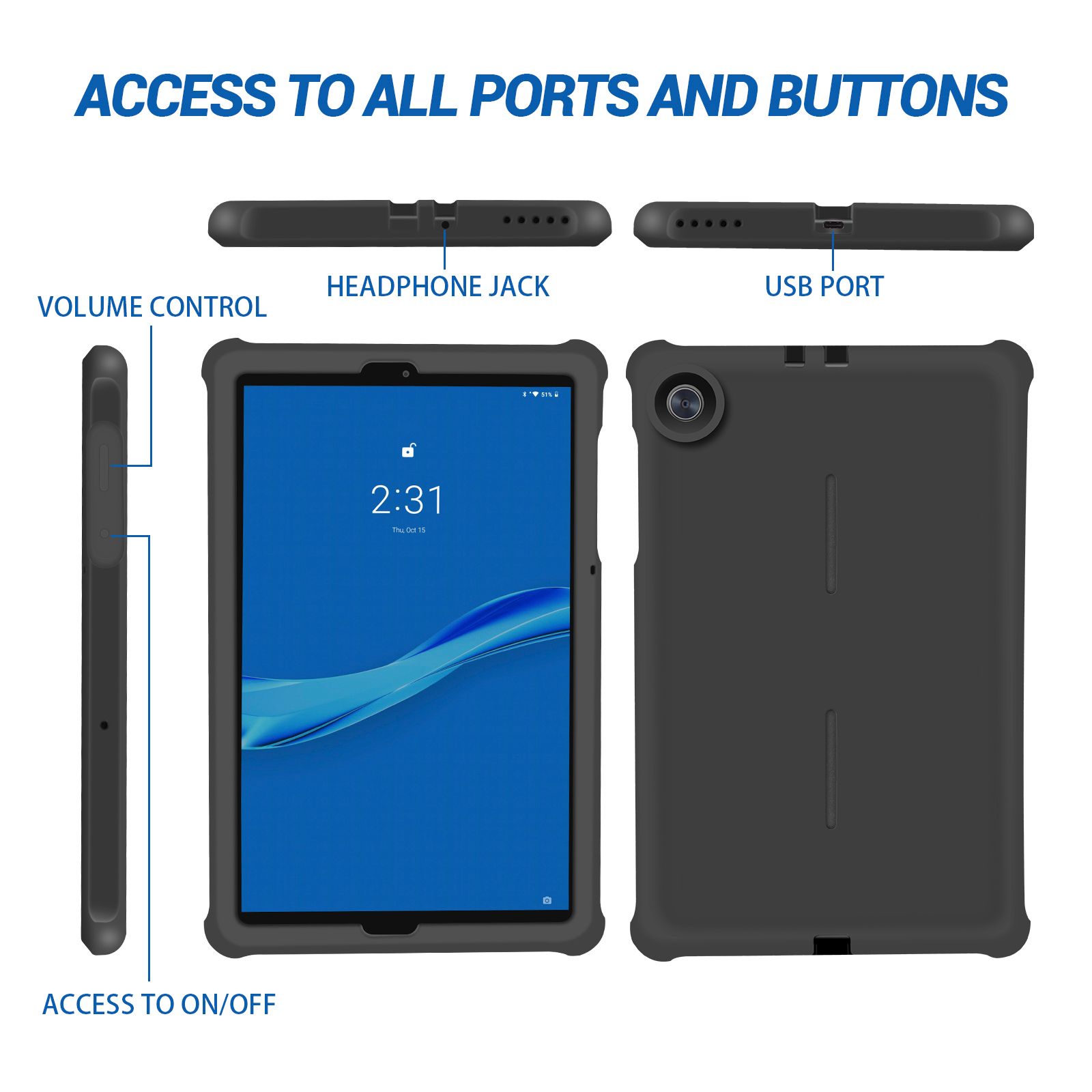 MingShore Case For Lenovo Tab M10 FHD Plus Inch TB-X606F TB-X606FA Premium Washable MingShore Case For Lenovo Tab M10 FHD Plus Inch TB-X606F TB-X606FA Premium Washable