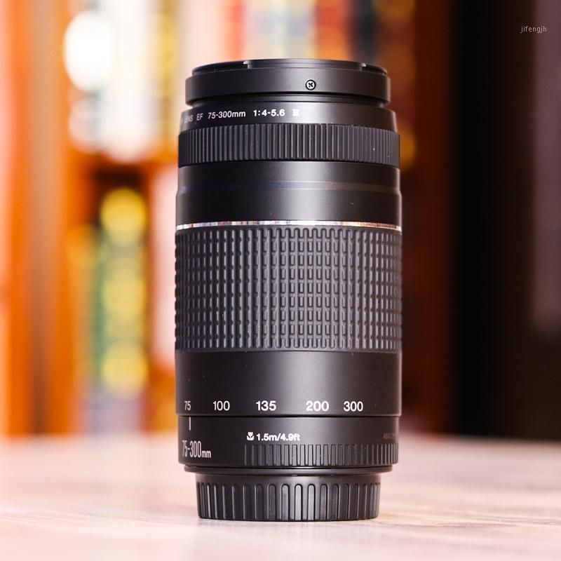 Used 95 75 300mm Lens Ef 75 300mm F 4 5 6 Iii Telephoto Lens For Canon Eos 1300d 650d 700d 60d 70d 80d 6d 7d 5d2 5d3 T3i T5i T61