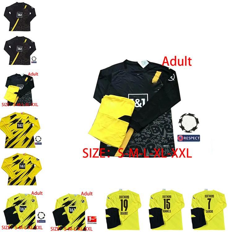 2020 Long Sleeves Borussia Dortmund HAALAND REYNA 110th ...