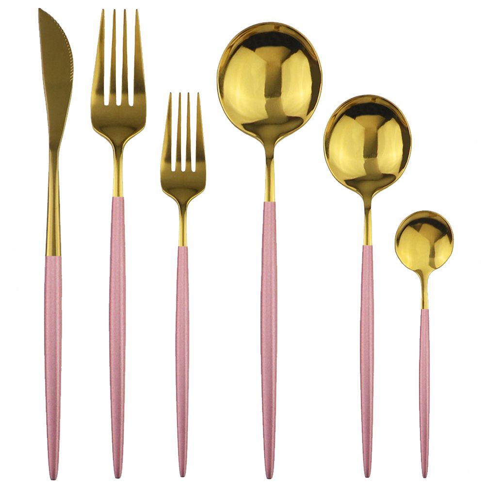 Roze goud-6 set