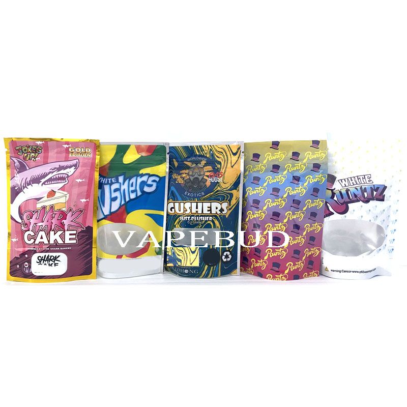 Runtz OG 3.5 Mylar Bags Jokes Up Cookies Gas House 