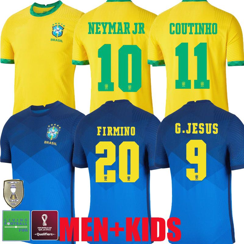 2020 BRAZİL Firmino Soccer Jersey Camiseta De Futebol Copa ...