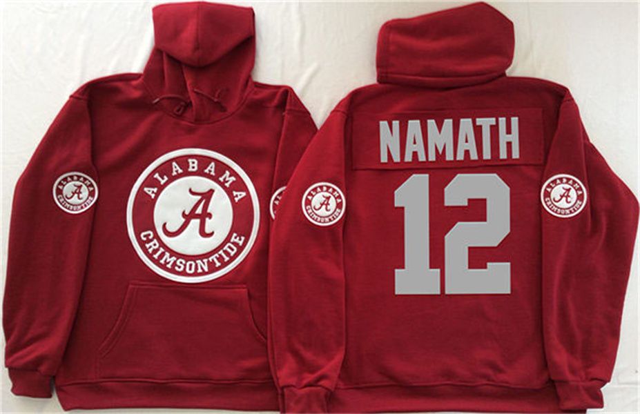 12 Joe Namath Red