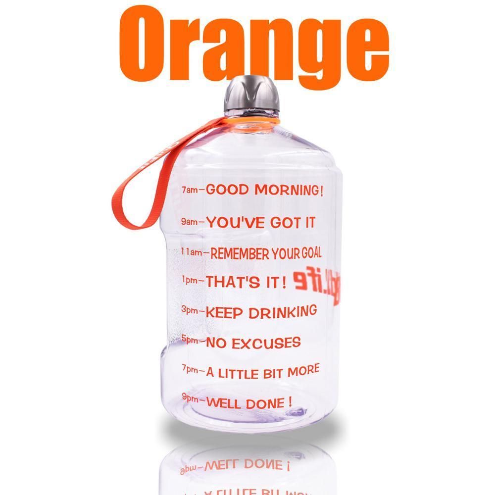 Orange Logo-2.2l 73 Unzen Flasche