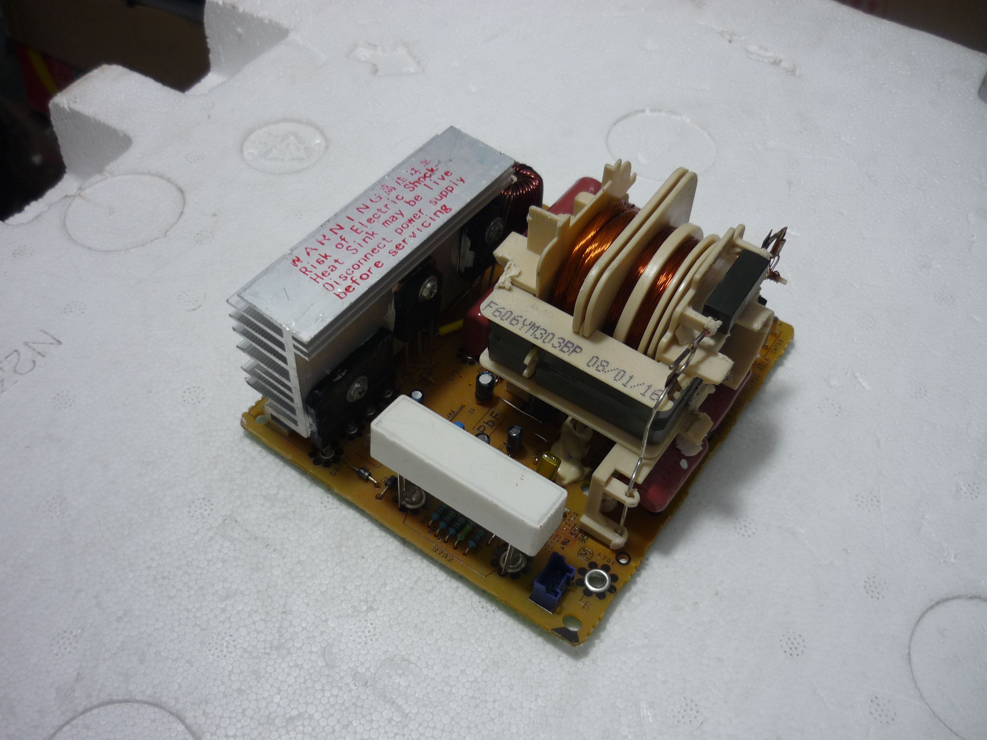 GENUINE PANASONIC MICROWAVE OVEN INVERTER MAIN BOARD F6645BA00GP 