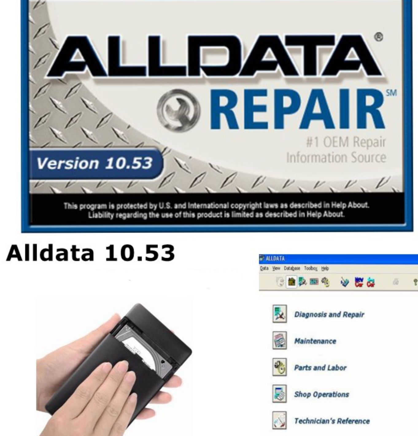 alldata 10.53 repair software download