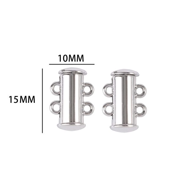 Färg: 15x10mm 5set silver