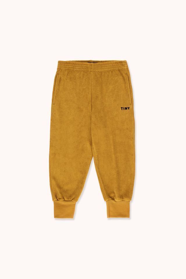 Pantaloni di lana giallo