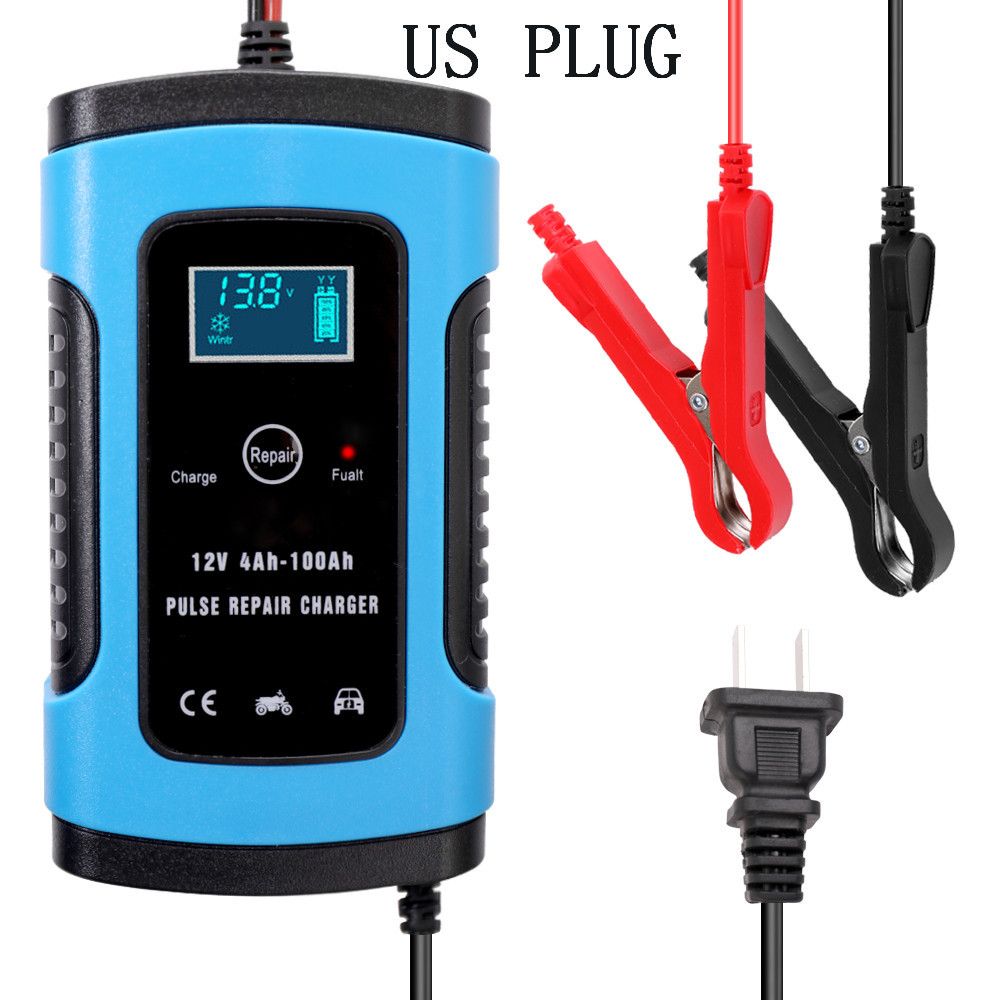 Blue US Plug4 12V 6A