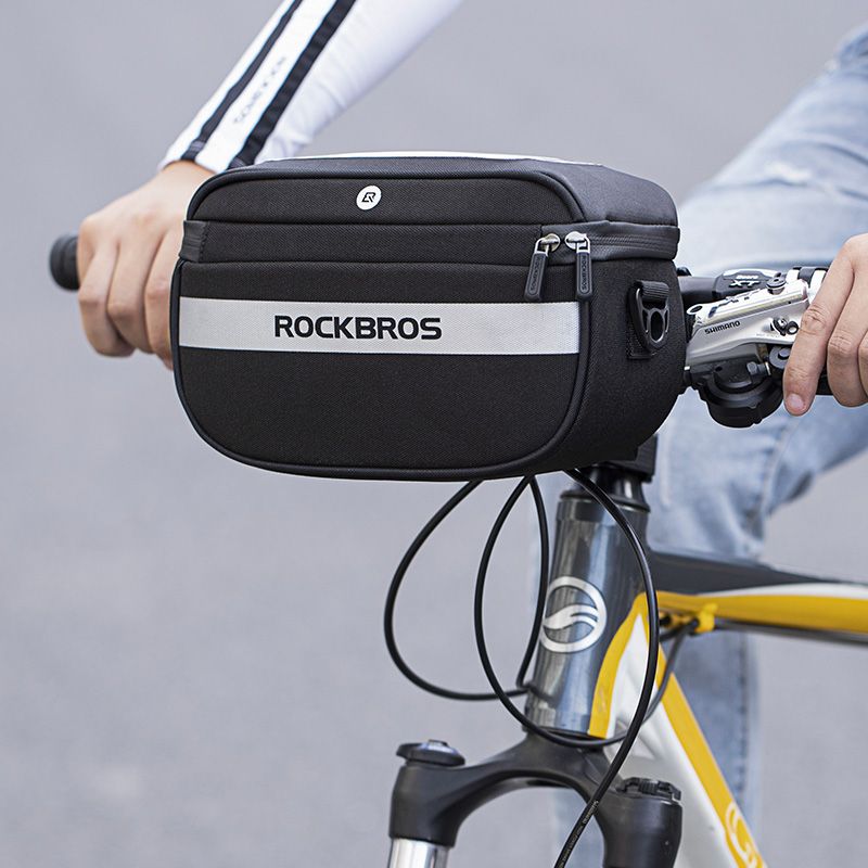 rockbros bike front frame bolsa