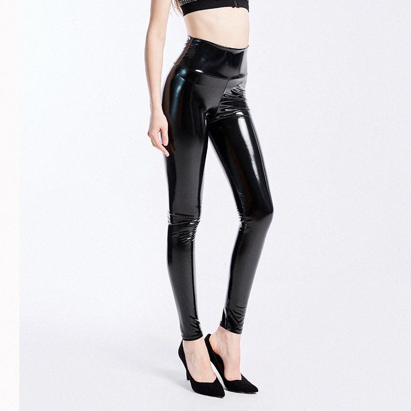legging noir brillant
