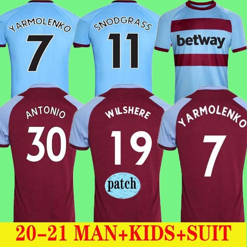 20 21 West Home Soccer Jerseys 2020 2021 United CHICHARITO ...