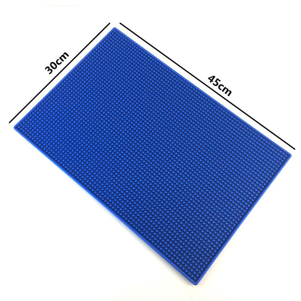 Blau 30 cmx45cm.