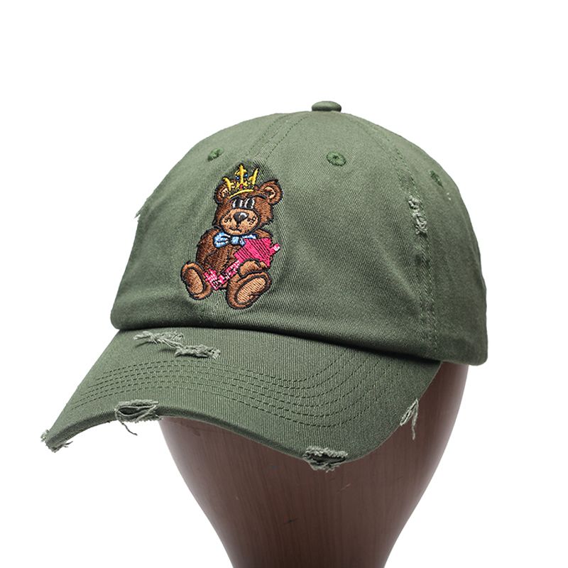 Custom Distressed Dad Hat Design Mens 