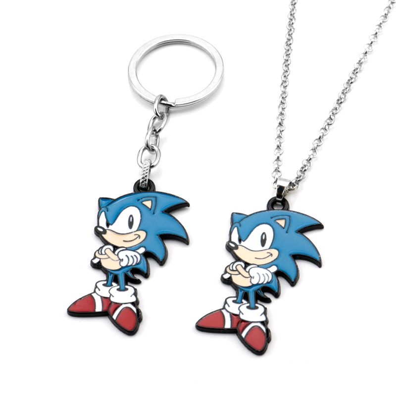 Fashion Retro Anime Figure Pendant Keychain Keyring Key Chain Car Keyfob Gifts 