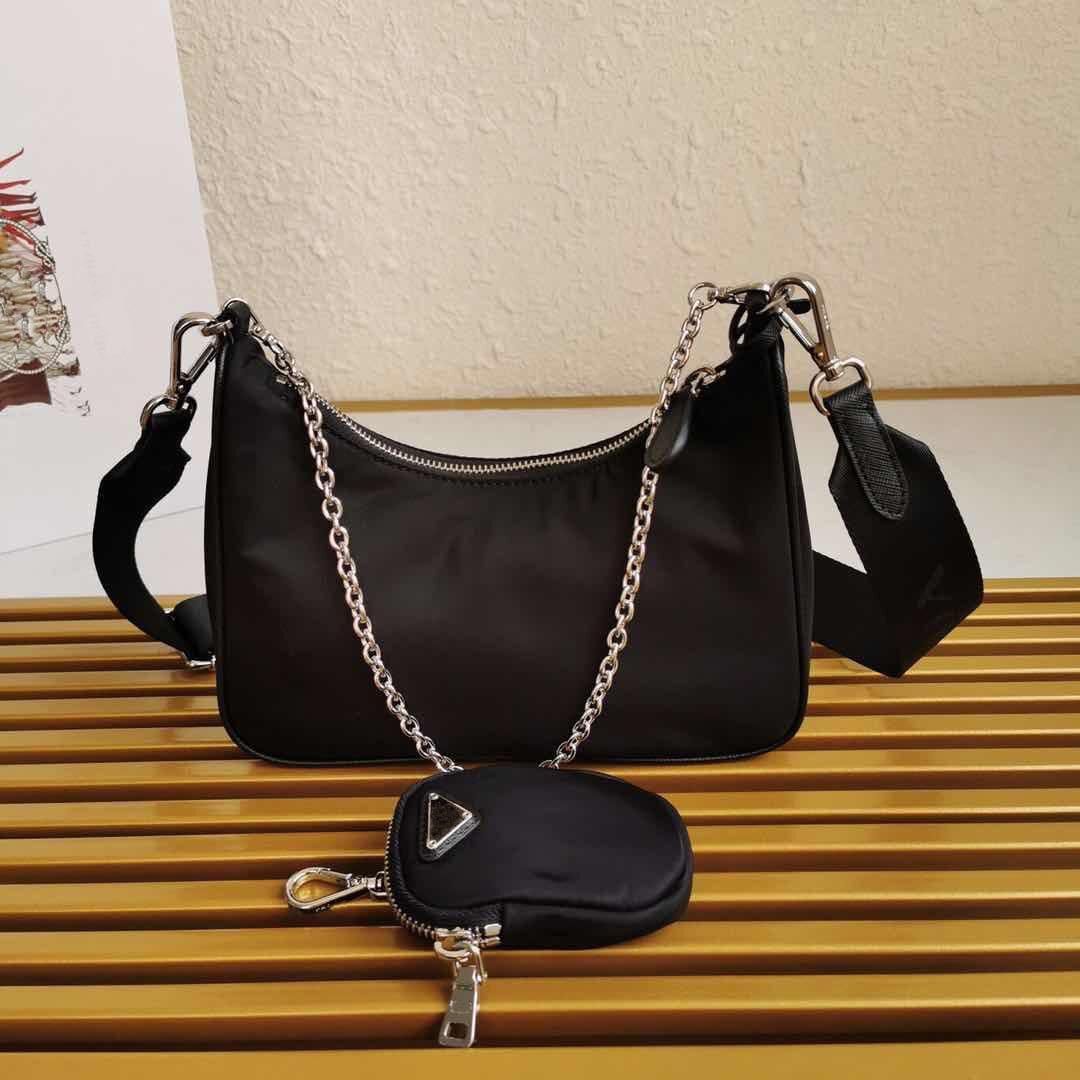 TOP Designer Bags Nylon Waistbag Chest Bag Purse Match Fabric Tote Handbags Wallet Belt Tote