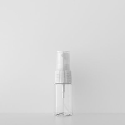 Clear bottles+transparent cap