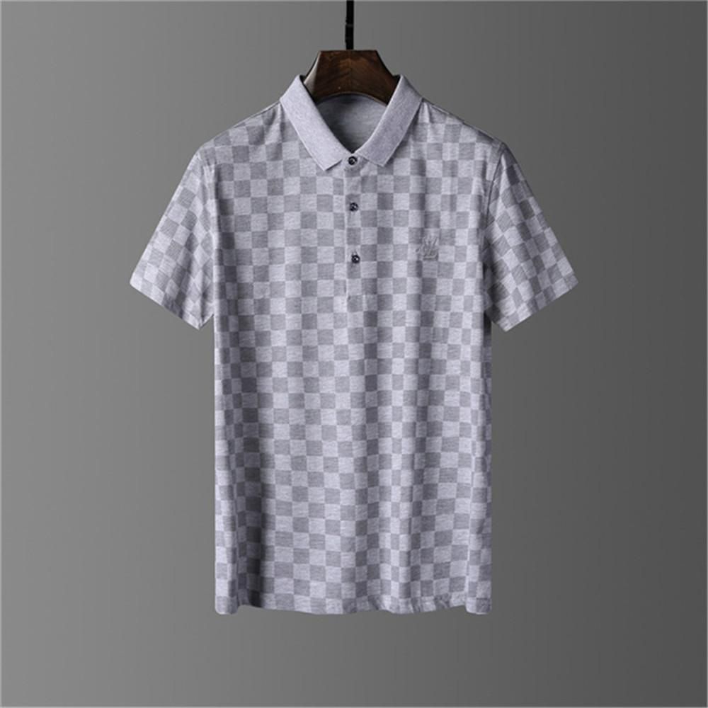 Louis Vuitton camisa para del polo de hombres de moda manga de