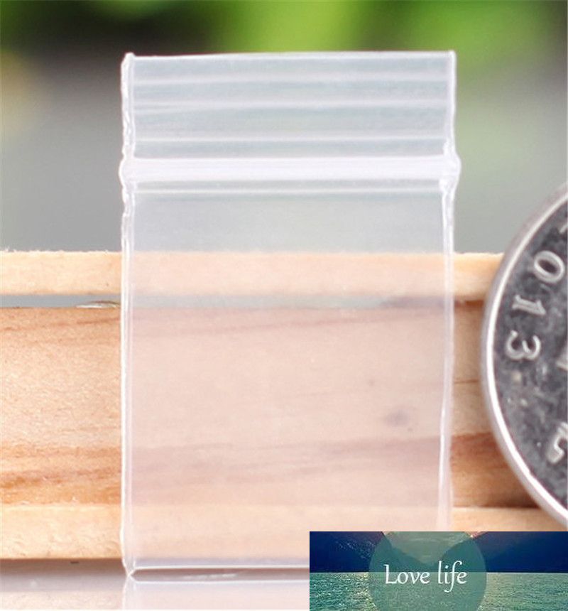 small clear plastic pouches