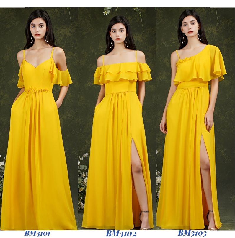 2022 Nuevo vestido de dama de honor de gasa larga Una línea Playa Playa Vestidos de 2022 Nuevo vestido de dama de honor de gasa larga Una línea Playa Playa Vestidos de