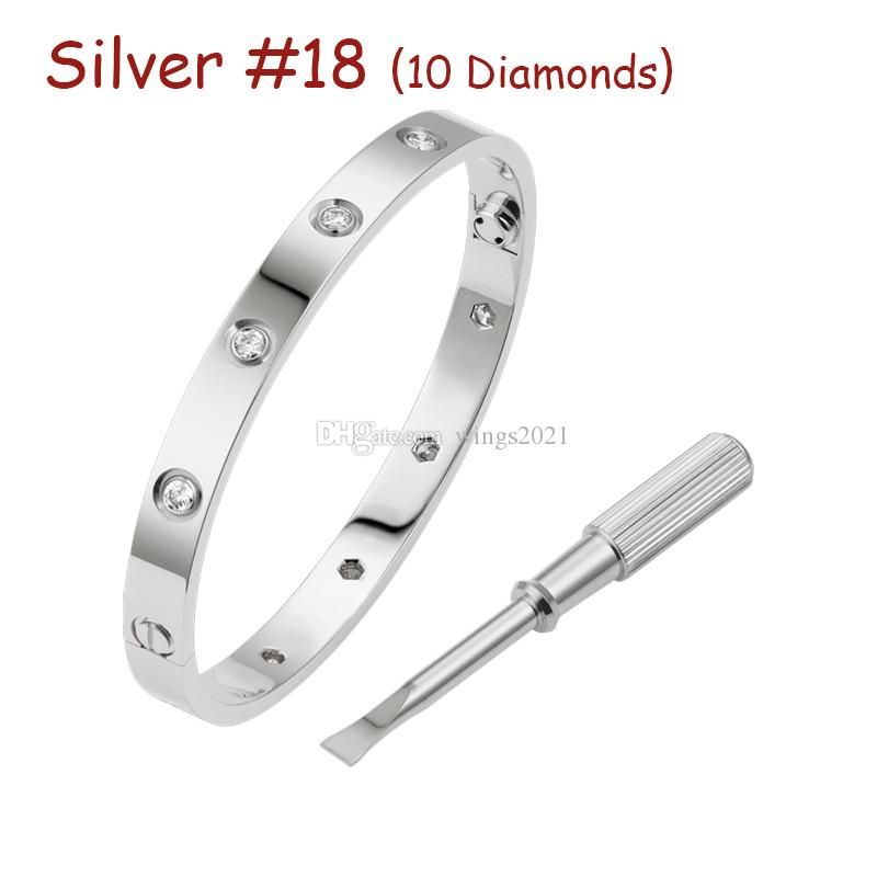 Silber # 18 (10 Diamanten)