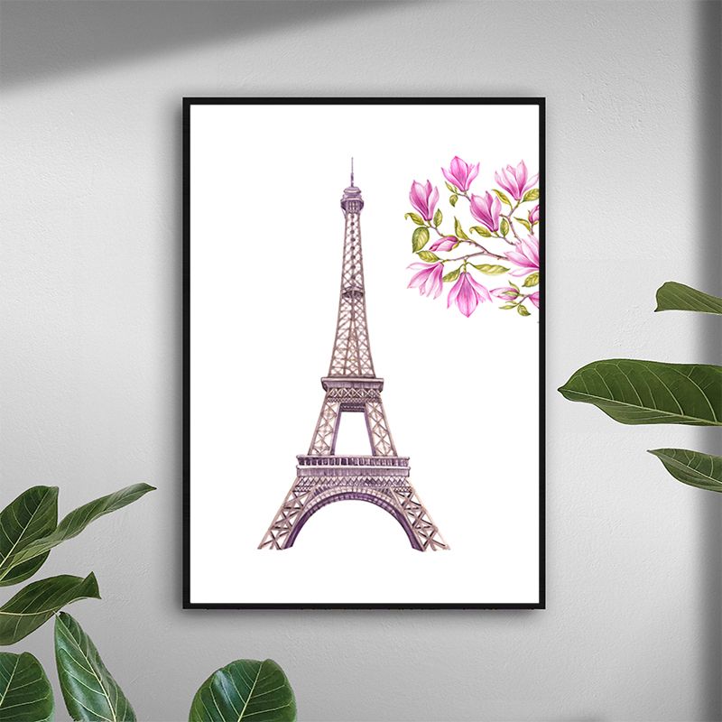 17+ Finest Eiffel tower wall art images info
