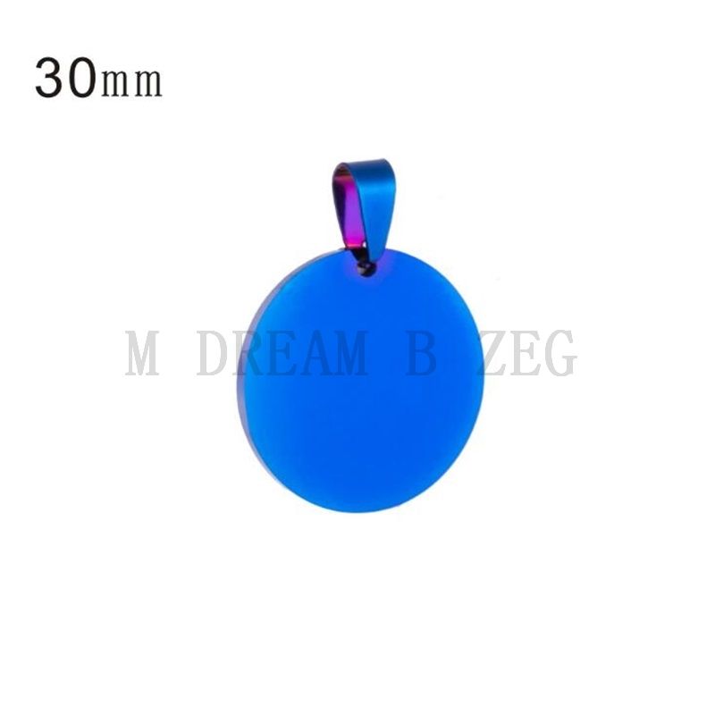 30 mm blau