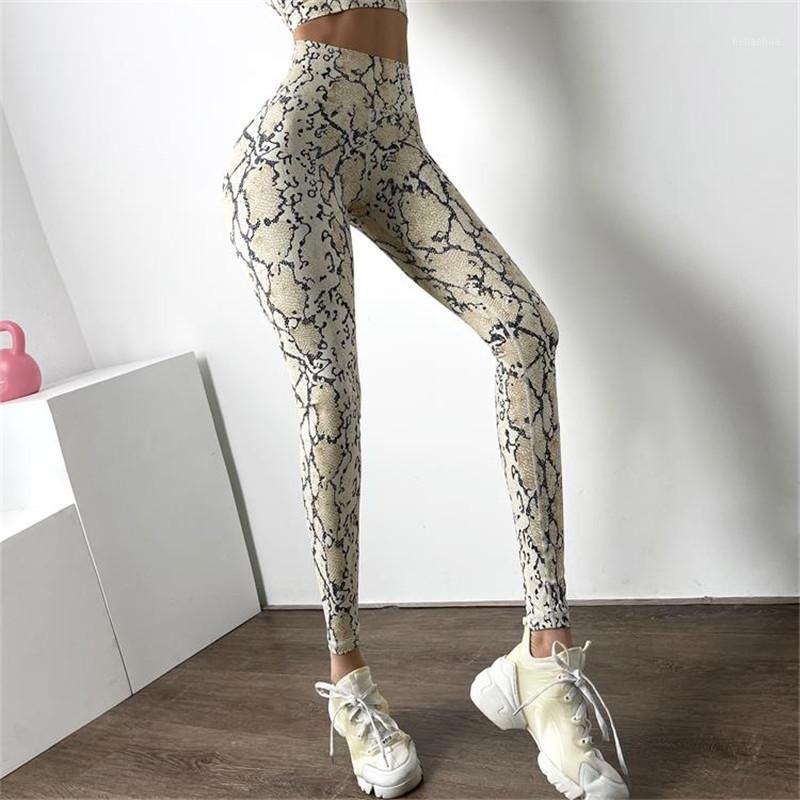Snake Print Leggings Workout